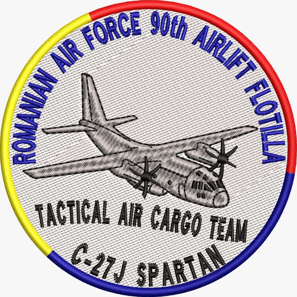 EMBLEMA C 27J SPARTAN TACTICAL AIR CARGO TEAM